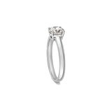 Solitärring Classic · 1,00 ct Labordiamant · 14k Weißgold