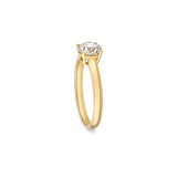Solitärring Classic · 1,00 ct Labordiamant · 14k Gelbgold