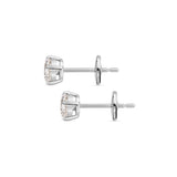 Ohrstecker Classic · je 0,50 ct Labordiamant · 14k Weißgold