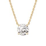 Anhänger Classic · 1,50 ct Labordiamant · 14k Gelbgold