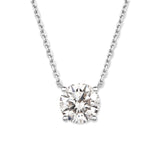 Anhänger Classic · 1,50 ct Labordiamant · 14k Weißgold