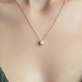 Anhänger Classic · 1,50 ct Labordiamant · 14k Gelbgold