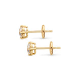 Ohrstecker Classic · je 0,50 ct Labordiamant · 14k Gelbgold